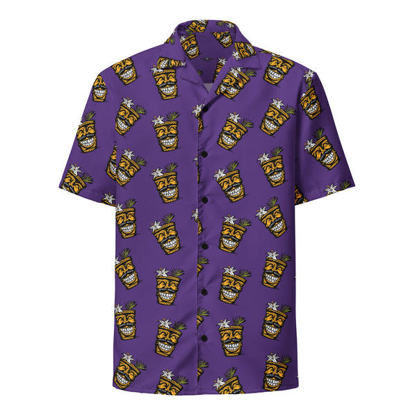 Stache Crawl Unisex button shirt