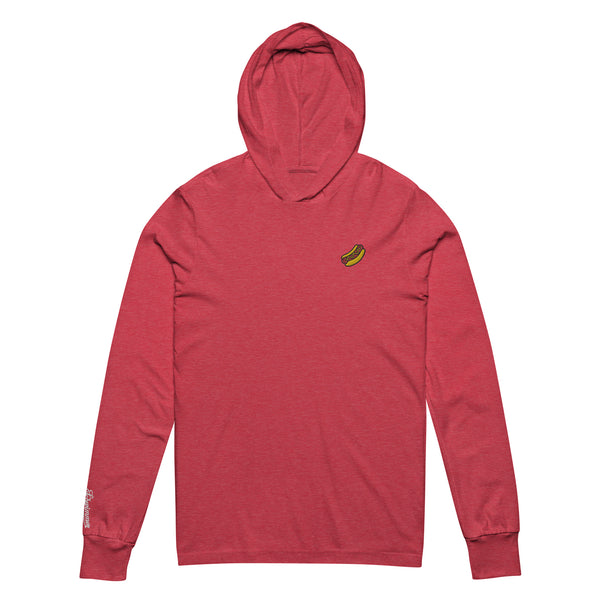 Glizzy Hooded long-sleeve tee
